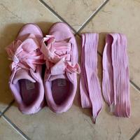 PUMA sneaker 36 IN SUEDE DOPPIO FIOCCO 