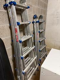 Scale telescopica in alluminio