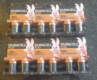 Pile duracell plus mezza torcia