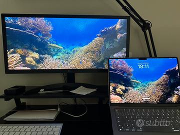 Monitor 26” LG full HD ultrawide led