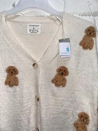 Pigiama barboncino tg S cardigan + pantaloni