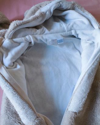 Tutina invernale orsetto 3 mesi