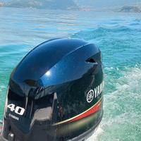 Open 5 mt. yamaha 40/70 + carrello