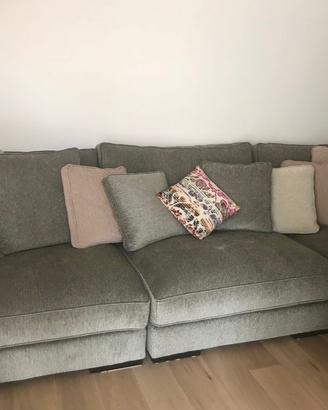 Divano Roche Bobois 3,50 m + pouf – come nuovo