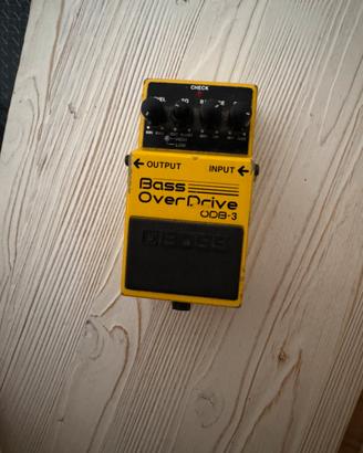 Boss OdB3 overdrive distorsione per Basso