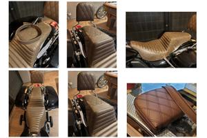 Sella SADDLEMEN per Harley touring + schienalino