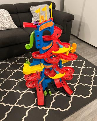 Pista a spirale/garage Fisher Price