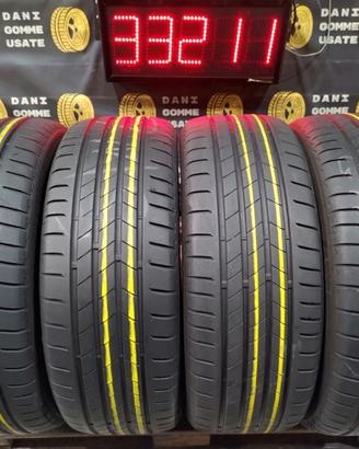 4 GOMME USATE 215 55 17 BRIDGESTONE CON 80% DOT21