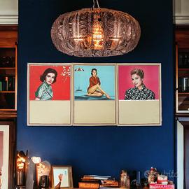 3 poster tabelloni vintage dive del cinema anni 50