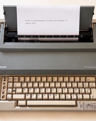 Olivetti ET Personal 55 funzionante