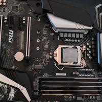 Scheda madre MSI Carbon gaming processore i5-8600k