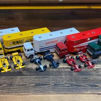 Collezione modelli F1 anni 80