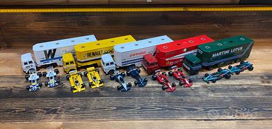 Collezione modelli F1 anni 80