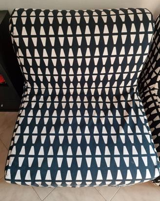 Poltrona letto IKEA LYCKSELE LÖVÅS – trasformabile