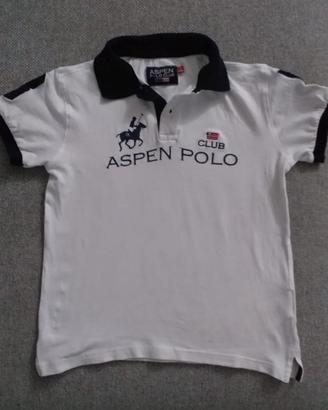 Maglietta Polo Aspen Polo Club Bambino 6/7 Anni