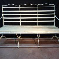 PANCHINA FERRO E LEGNO VINTAGE