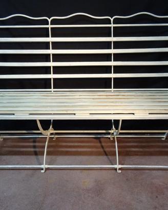 PANCHINA FERRO E LEGNO VINTAGE