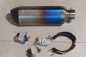 Scarico " replica " Akrapovic