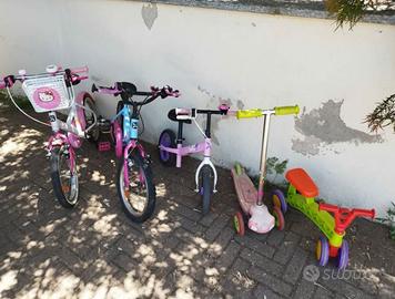 Biciclette monopattini taglie medio piccole