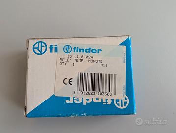 Relè temporizzatore Finder 15.11.0.024