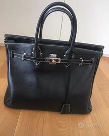 Borsa in vera pelle prodotta in Italia nuova