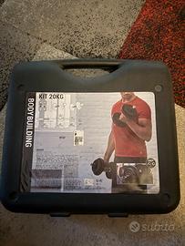 Domyos-Kit per allenamento pesi 20 kg + 8kg EXTRA