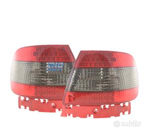 FANALI AUDI A4 B5 LED ROSSO AFFUMICATO