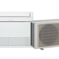 Climatizzatore Mitsubishi unità int a pavimento.