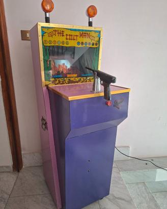 Cabinato gioco meccanico vintage " The colt man "