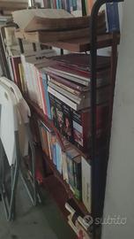 Libreria legno metallo