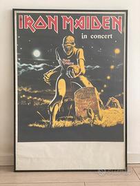 IRON MAIDEN / Poster originale tour 1983