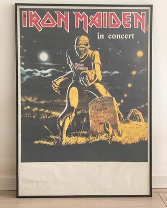 IRON MAIDEN / Poster originale tour 1983