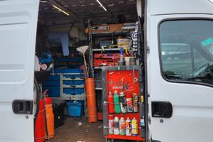 Officina mobilie iveco daily compl di attrezzatura