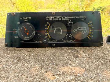 Toyota Land Cruiser 70/80 inclinometro altimetro