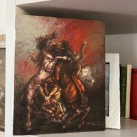 Quadro cavalli di pietro pantino