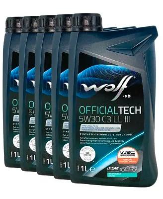 Olio motore 5w30 Long Life sintetico Acea C3