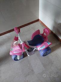 Moto elettrica per bimbi, colore rosa