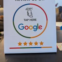 Card NFC programmabile per Recensioni Google