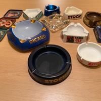 Lotto posacenere pubblicitari