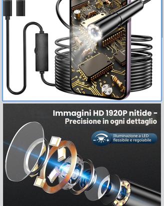 Endoscopio per smartphone