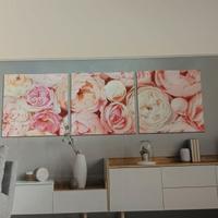 set 3 stampe floreali