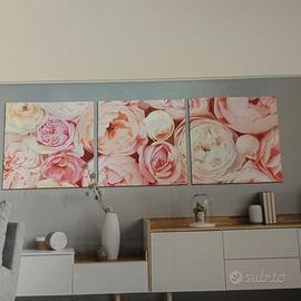 set 3 stampe floreali