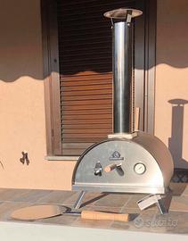 FORNO PIZZA PER ESTERNO CON BRUCIATORE A GAS