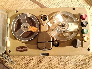 Registratore d'epoca Geloso Bobine con microfono