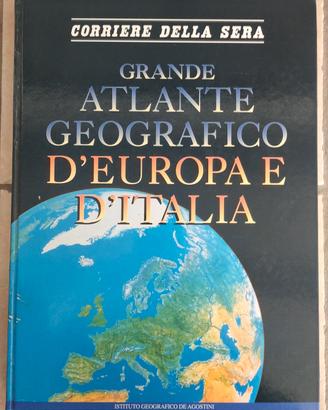 Grande Atlante geografico d'Europa e d'Italia 