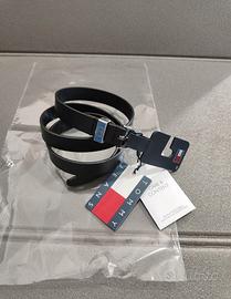 Tommy Jeans cintura originale pelle taglia 80 cm 
