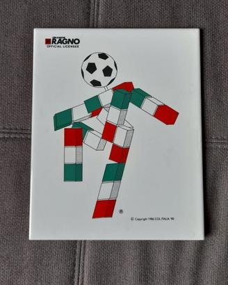 Piastrella mondiale calcio Italia 90