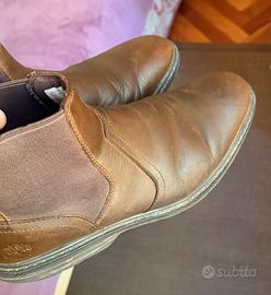 Scarpe Timberland in pelle marrone uomo