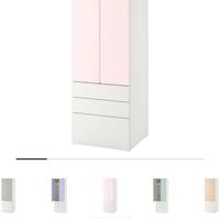 Cameretta ikea completa 2 armadi 2 letti singoli
