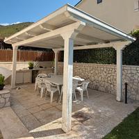 Patio Gazebo in legno 5mt X 3mt